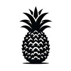 Obraz premium pineapple silhouette
