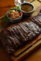 entraña a la parrilla