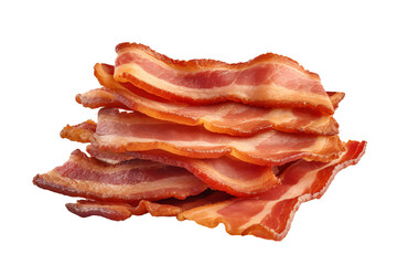 a stack of bacon - Powered by Adobe