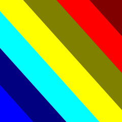 Sfondo quadrato con barre oblique multicolore