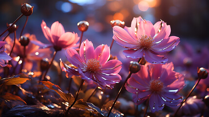 Beautiful Flower Garden Concept Photography