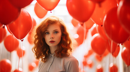 red balloons, Generative Ai