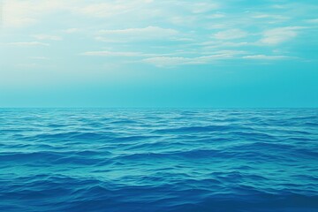 Fototapeta na wymiar Blue water of the sea and rocky coast Ai Generative