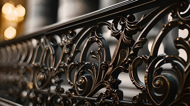 metal iron old ornate door decoration detdigitall