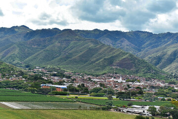 Fototapeta na wymiar MUNICIPIO DE LA UNION VALLE. COLOMBIA.
