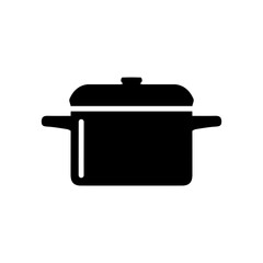 Sauce pan icon symbol. Premium quality isolated pot element in trendy style.