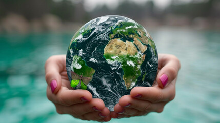 earth in hands