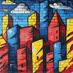 Urban Spray: Graffiti Art of a Modern Cityscape