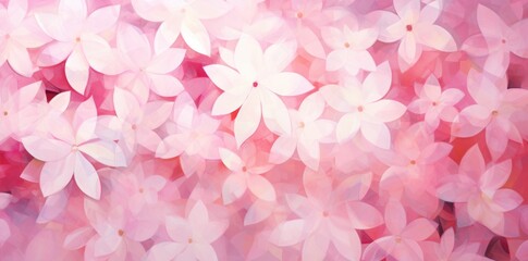 pink and white flowers background