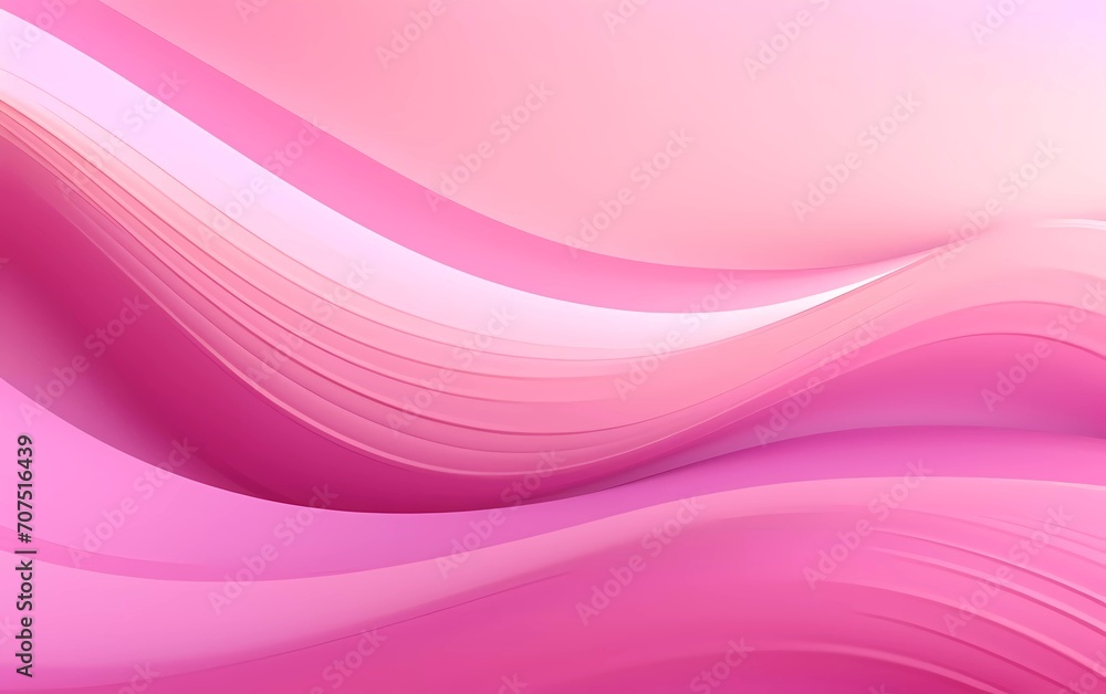 Poster pink abstract background with waves. generative ai