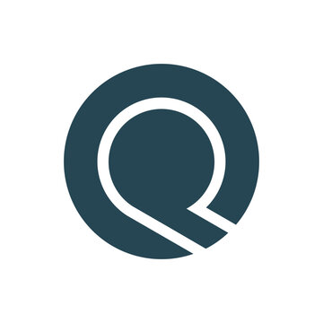 Monogram Q design vector logo. Monogram initial letter mark Q logo design. Monogram design vector logo. Monogram initial letter mark Q logo design. Simple Q monogram. Monogram Q design logo