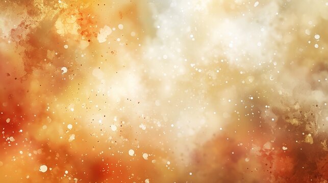 watercolor light brown dust autumn abstract background digital painting, flare light background