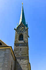 Fraumunster Church - Zurich, Switzerland