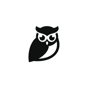 Owl knowledge icon isolated on transparent background
