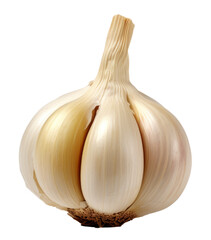 garlic isolated on transparent background
