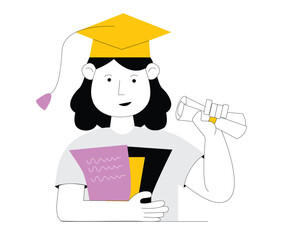 Girl is Going to Graduate | Education Line