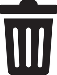 Rounded filled Garbage Icon