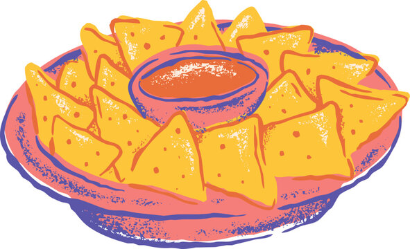 Nacos Retro Colorful Illustration