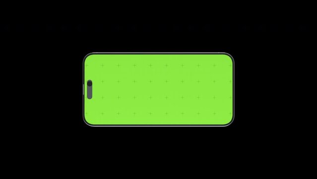 Smartphone mockup animation based on ip 14 15 pro max, for ui/ux design, infographics, online business, app design, marketing, photography and any design you want to load on it.	