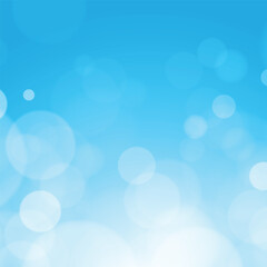 abstract gradient blue background with bokeh
