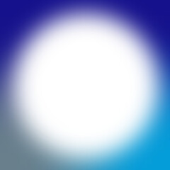 An abstract cut out transparent iridescent gradient border design element.