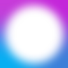 An abstract cut out transparent iridescent gradient border design element.