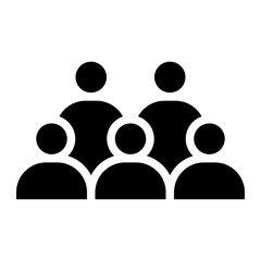 people icon, group