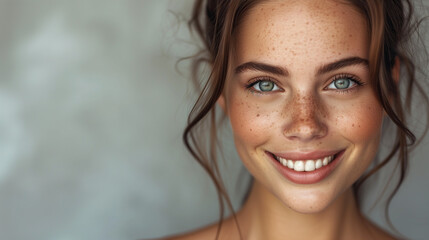 Naklejka premium portrait of a natural beauty