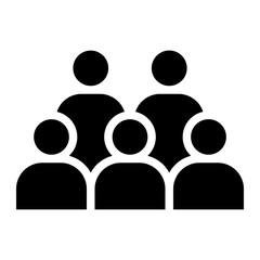 people icon, group