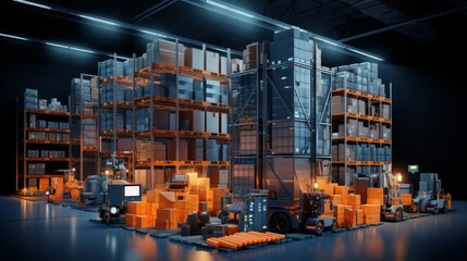 Efficient Warehouse Operations Generative AI