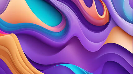 colorful hand painted oily style colorful background. generative Ai.