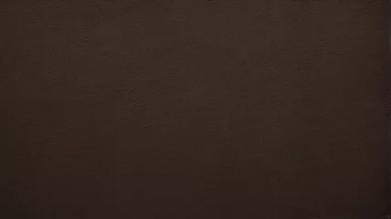 Tuinposter dark brown leather texture background. generative Ai. © Yohan