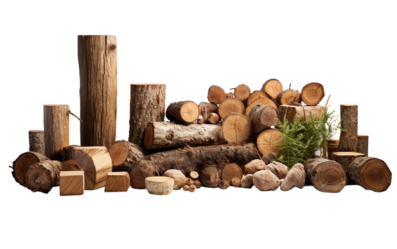 Worldly Timber Treasures, Showcasing Exquisite Wooden Artistry from Across Continents on White or PNG Transparent Background.