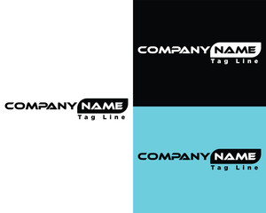 Black White Logo, technical logo, Brand icon