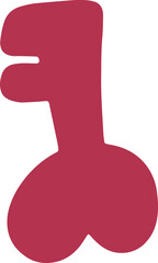 Valentine's Cute hand drawn cartoon. cute children and pets 