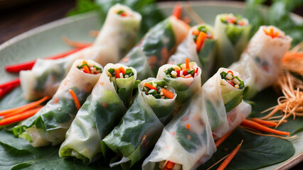 seasonal variations for vegetable spring rolls discuss how to adapt the fillings based on the availability of fresh, seasonal produce