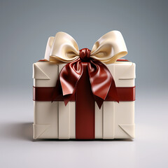 gift box with ribbon