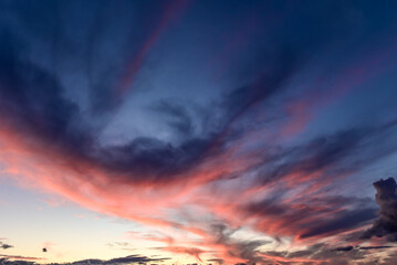 winter sunset dramatic colorful sky over the mediterranean sea 10