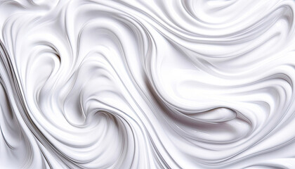 Smooth And Creamy Texture Of Yogurt Background