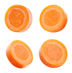 Carrot isolated on white background