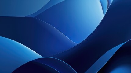 Minimalist blue background with an abstract and modern dynamic design.
