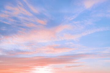 A beautiful sky tinted by the sun leaving vibrant shades of gold, pink, blue and multicolored....