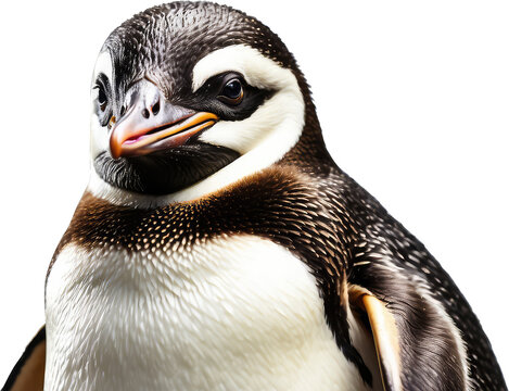 3d illustration of  Penguin isolated on transparent PNG background