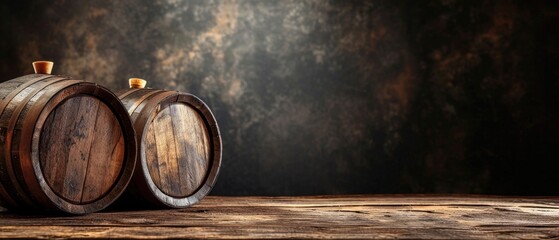 Rustic Wine/Whisky Barrels