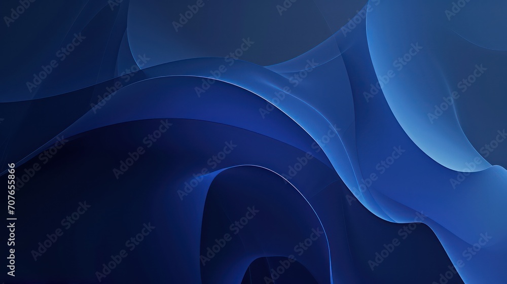 Poster abstract modern dynamic minimal blue background