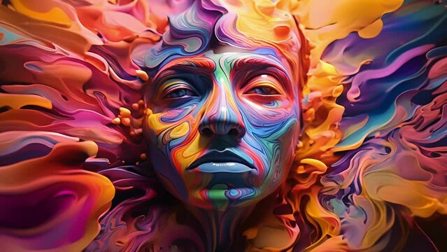 Experience the inner workings of the human psyche as shapes and colors morph and transform in this mindmelting video journey.