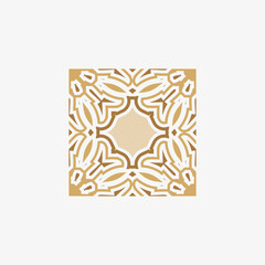 Tiles ceramics ornament vector design