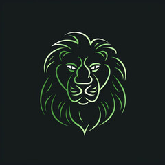Fototapeta premium line logo animal8