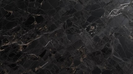 Stylish Black Marble Background Art