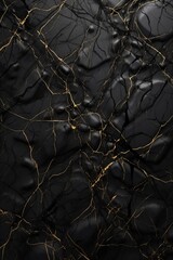 Sleek Abstract Black Marble Background